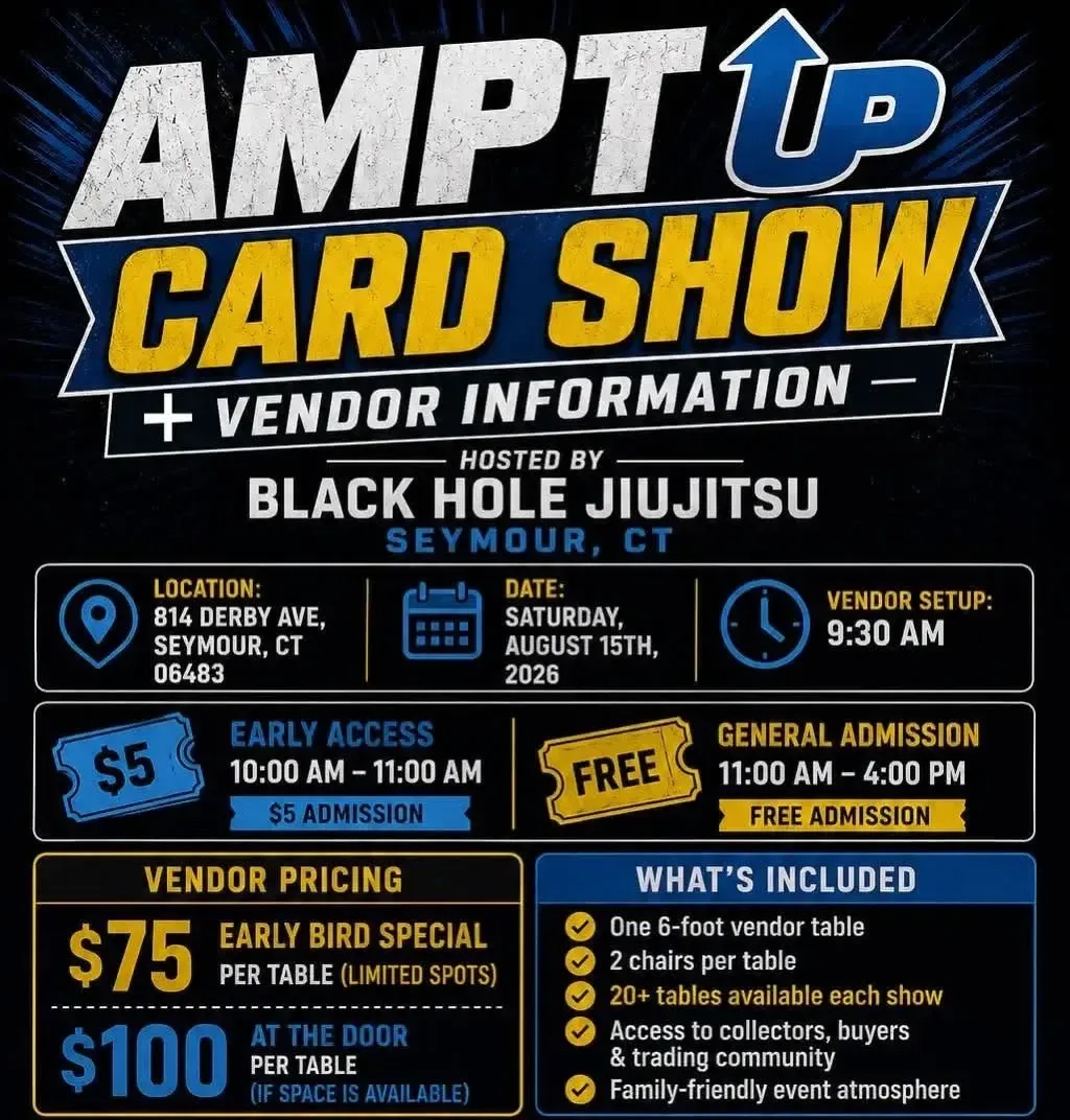 Ampt Up Card Show - Saturday, August 15, 2026