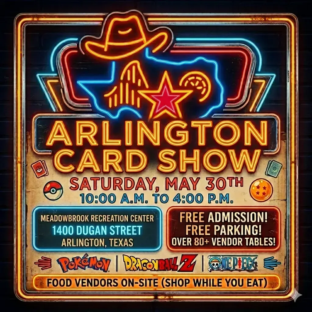 Arlington Card Show information