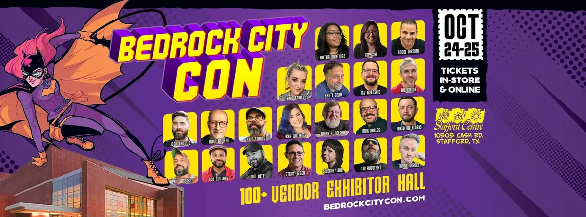 Bedrock City Comic Con - Saturday-Sunday, October 24-25, 2026