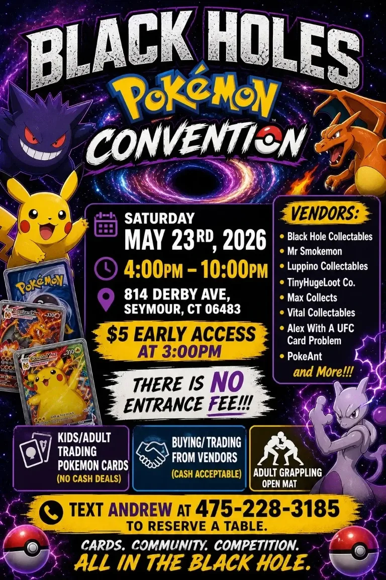 Black Holes Pokémon Convention information