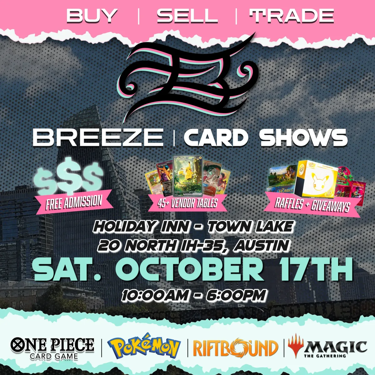 Breeze Card Show - Saturday, October 17, 2026