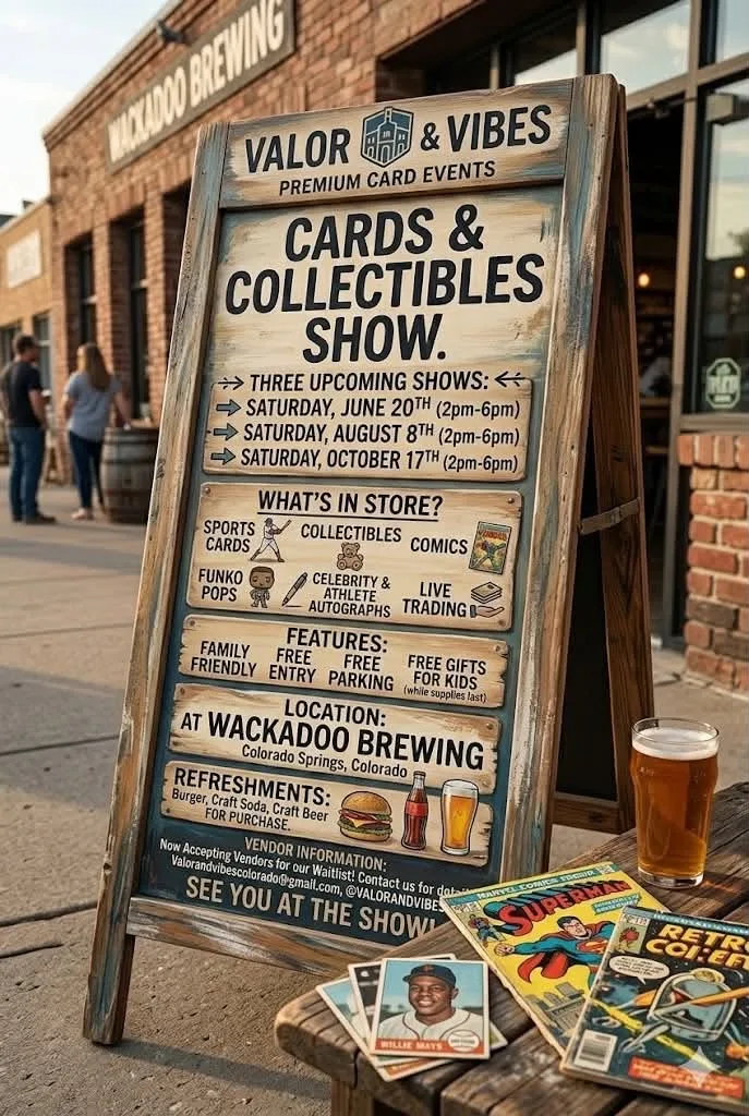 Card & Collectible Show - Saturday, August 8, 2026