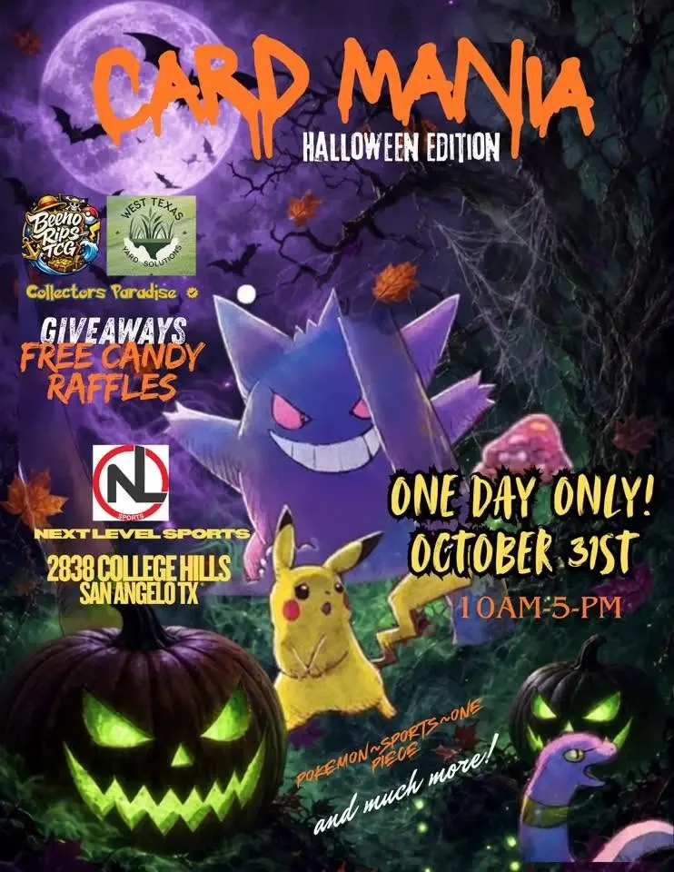 Card Mania: Halloween Edition - Saturday, October 31, 2026