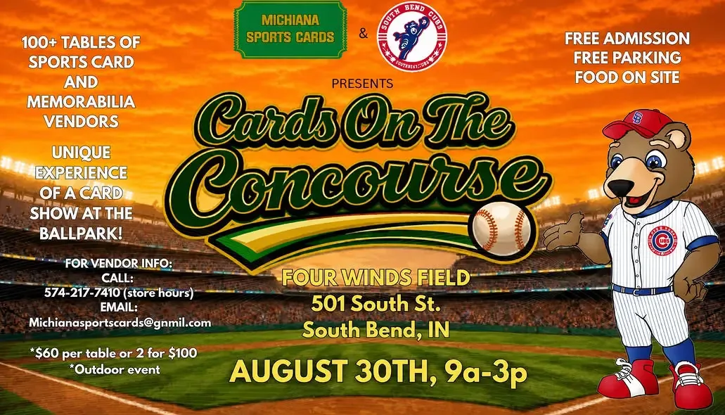 Cards on the Concourse - Sunday, August 30, 2026