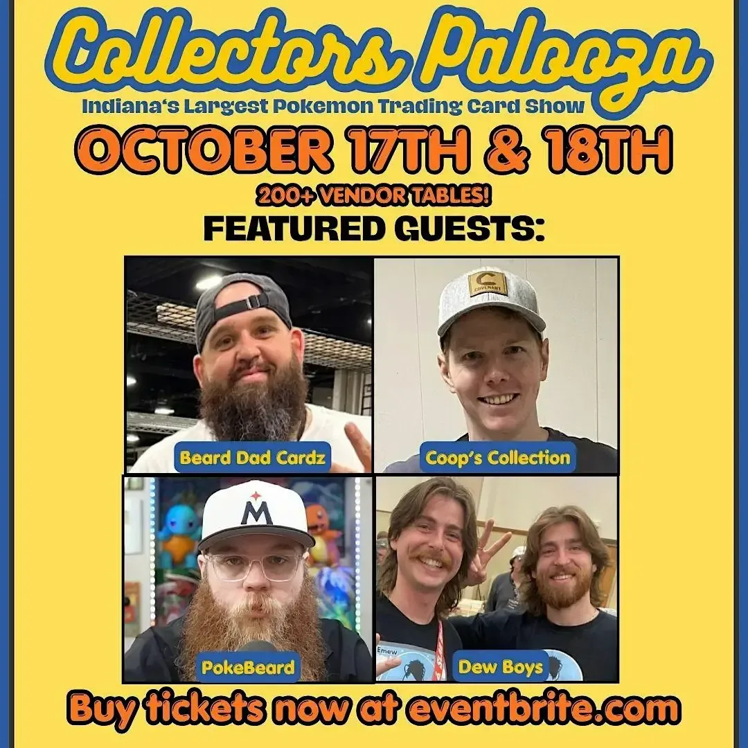 Collectors Palooza - Saturday, October 17 and Sunday, October 18, 2026