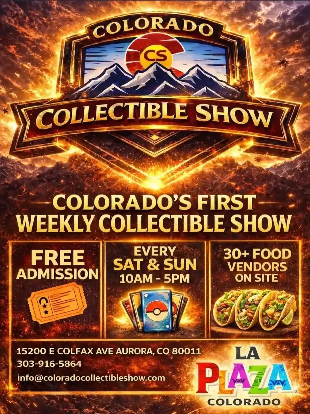 Colorado Collectible Show - June 20 and Sunday June 21, 2026 (weekly)
