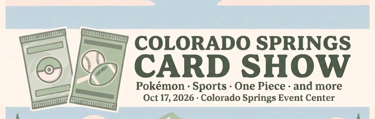 Colorado Springs Card Show - Saturday, October 17, 2026