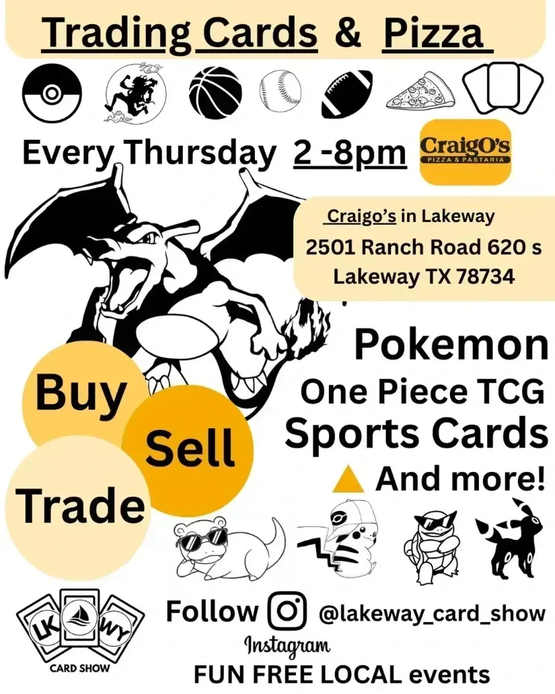 Craigo's Card Show (Lakeway) information