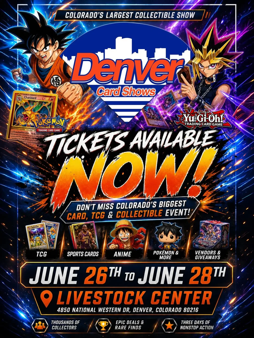 Denver Card Shows information