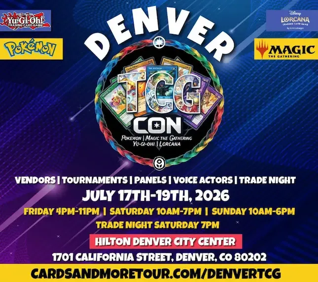 pokemon card show denver The Denver Card show happens every 2 months! There are over 160 vendors on the waiting list for this show, it's incredibly popular and I can see why! , The next show is in August, and I can't wait to