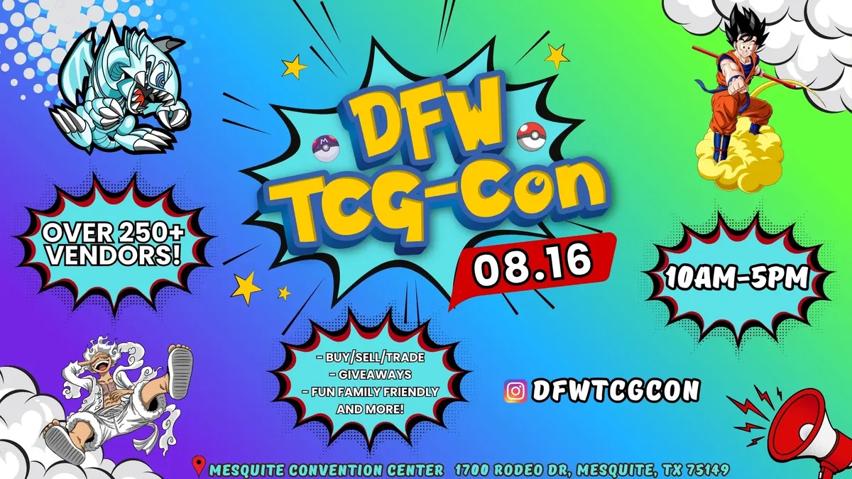 DFW TCG-Con - Sunday, August 16, 2026