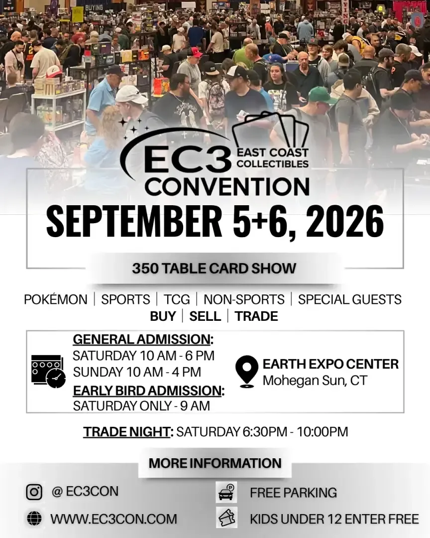 EC3 Convention  -Saturday, September 5 & Sunday, September 6, 2026