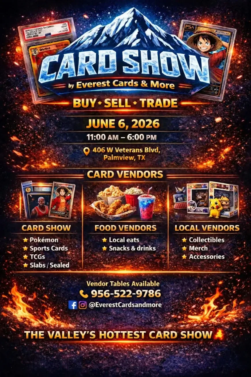 Everest Card Show - Saturday, June 6, 2026