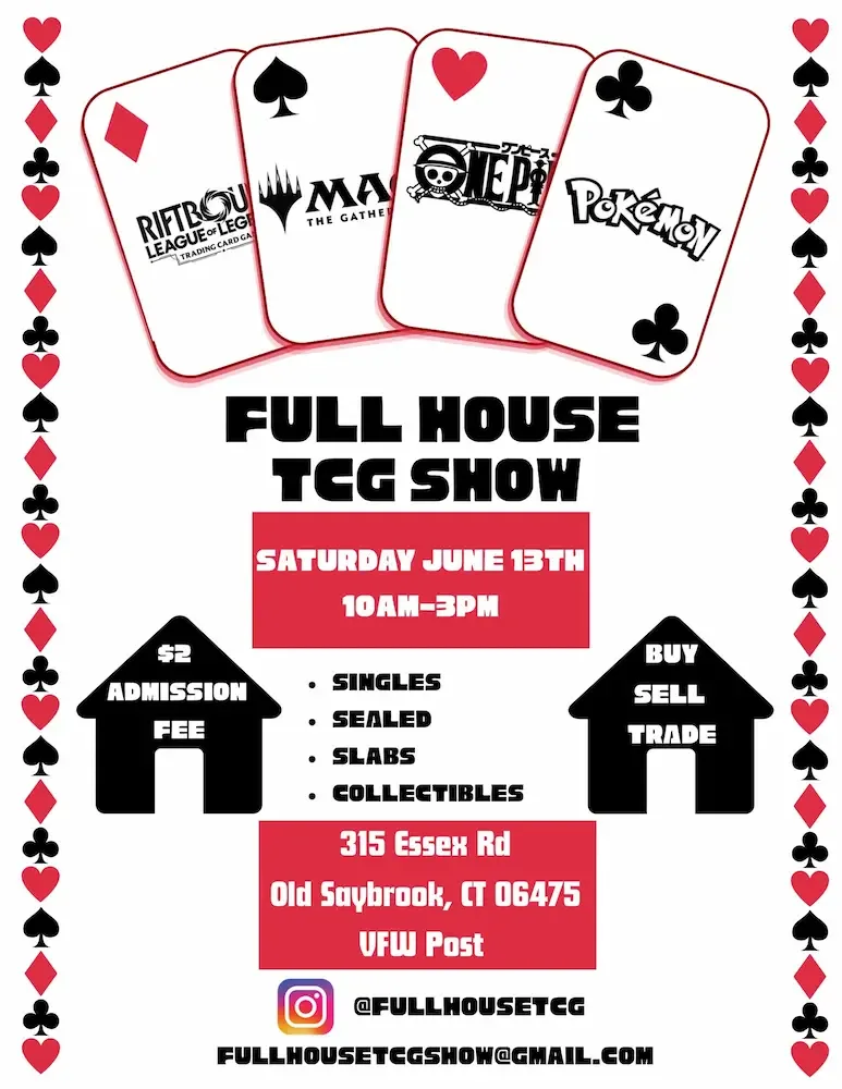 Full House TCG Show - Saturday, June 13, 2026