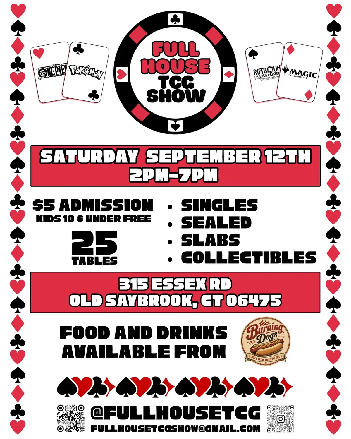 Full House TCG Show - Saturday, September 12, 2026