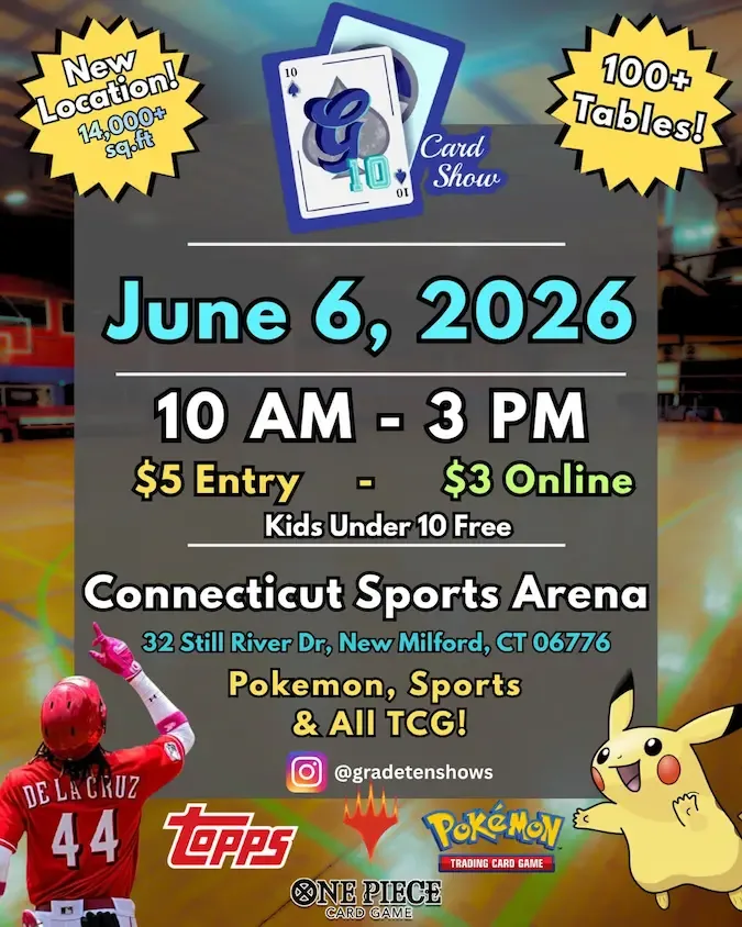 GradeTen Card Show information