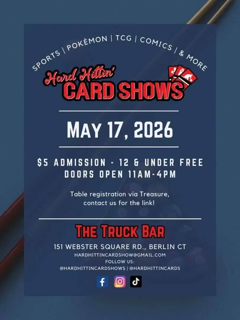 Hard Hittin' Card Show information
