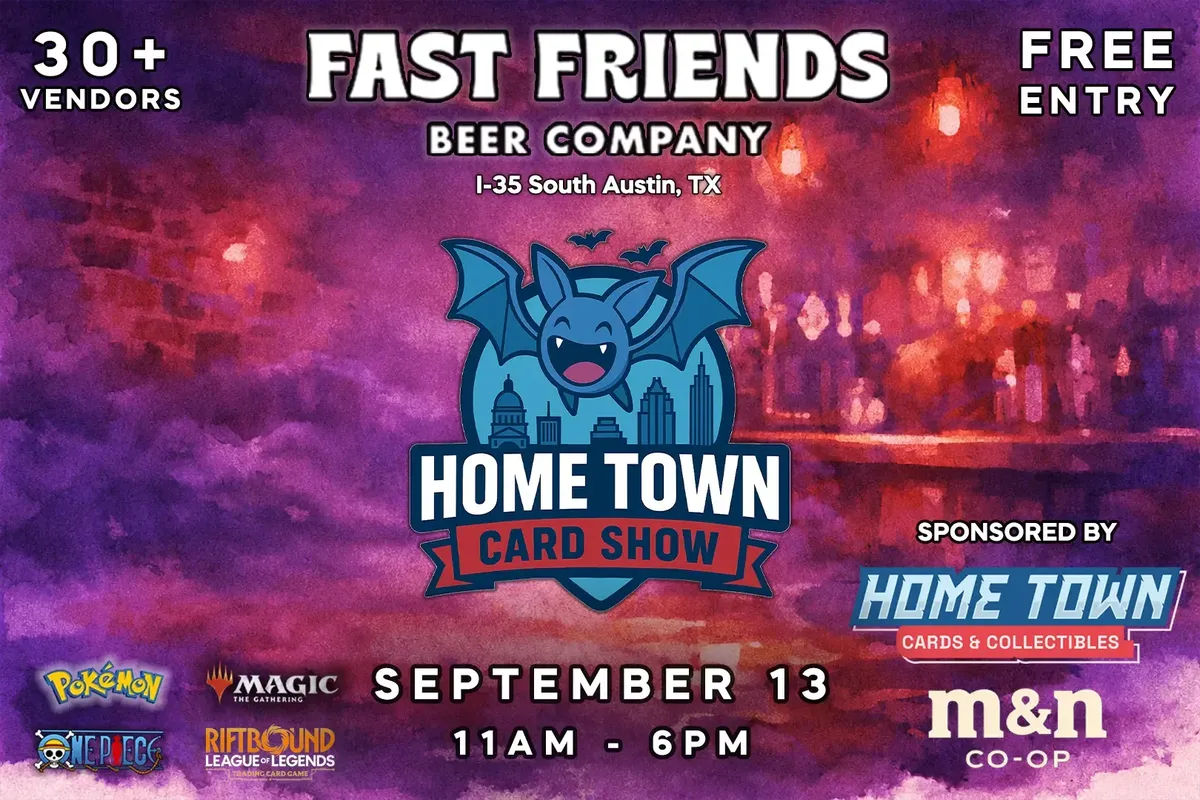 Home Town Card Show - Sunday, September 13, 2026