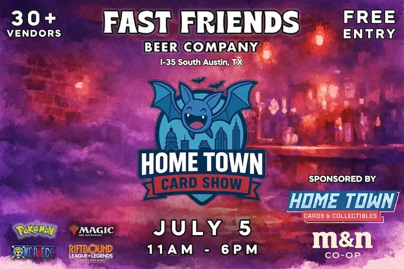 Home Town Card Show - Sunday, July 5, 2026
