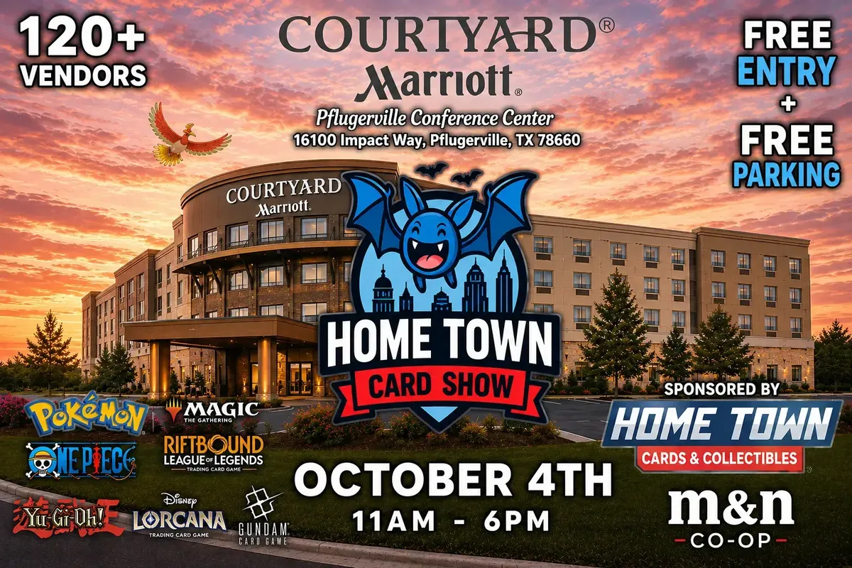 Home Town Card Show (Pflugerville) - Sunday, October 4, 2026