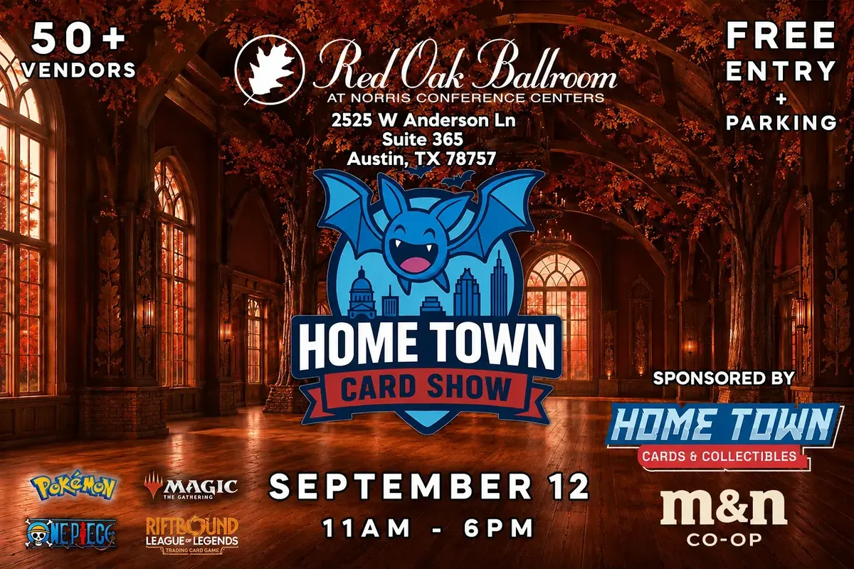 Home Town Card Show (Red Oak Ballroom) - Saturday, September 12, 2026