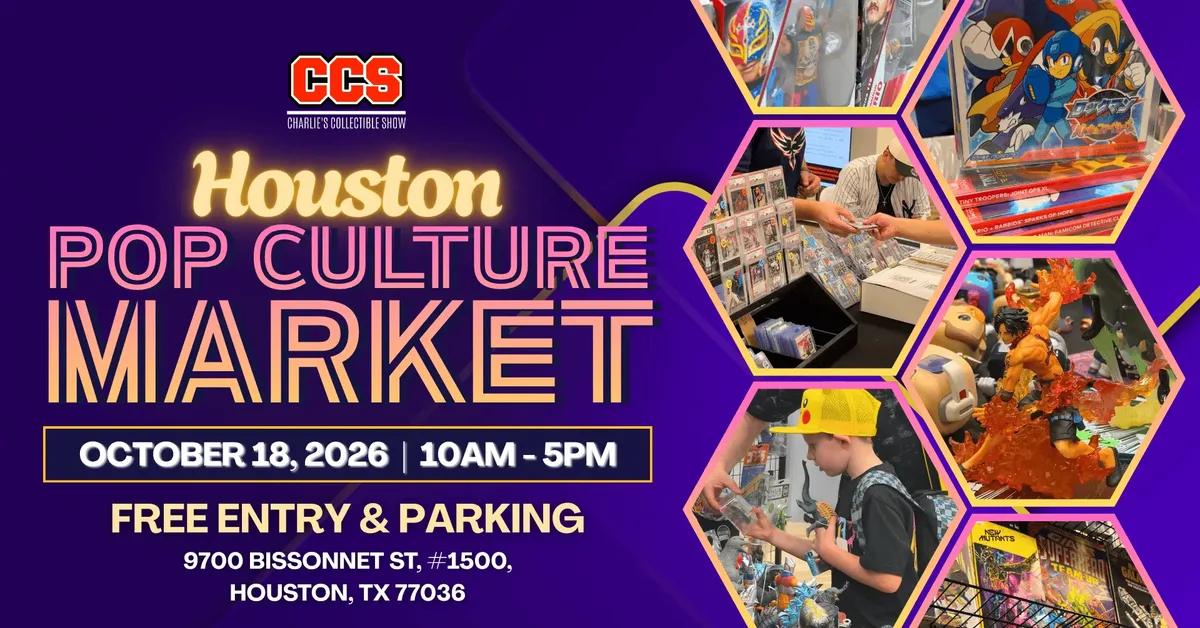 Houston TCG Con X - Sunday, October 18, 2026