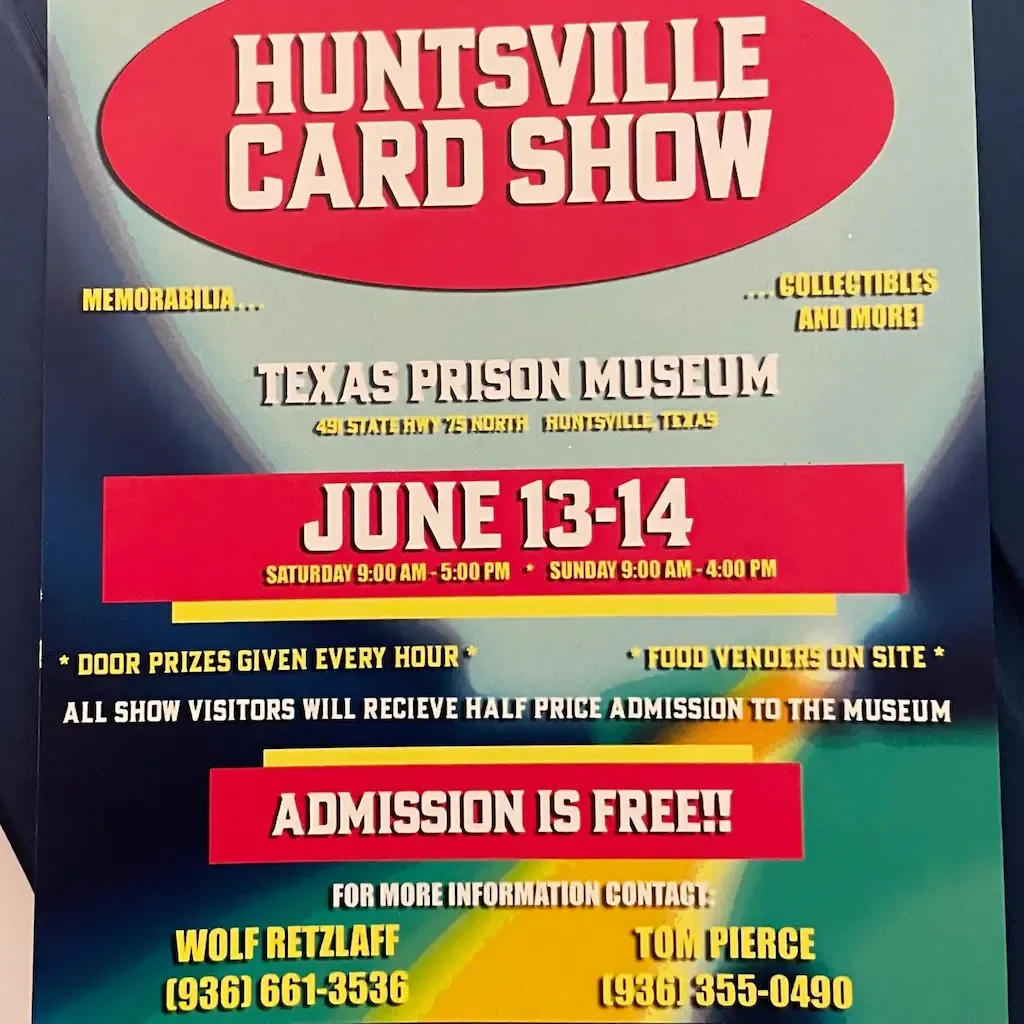Huntsville Card Show - Saturday June 13 and Sunday June 14, 2026