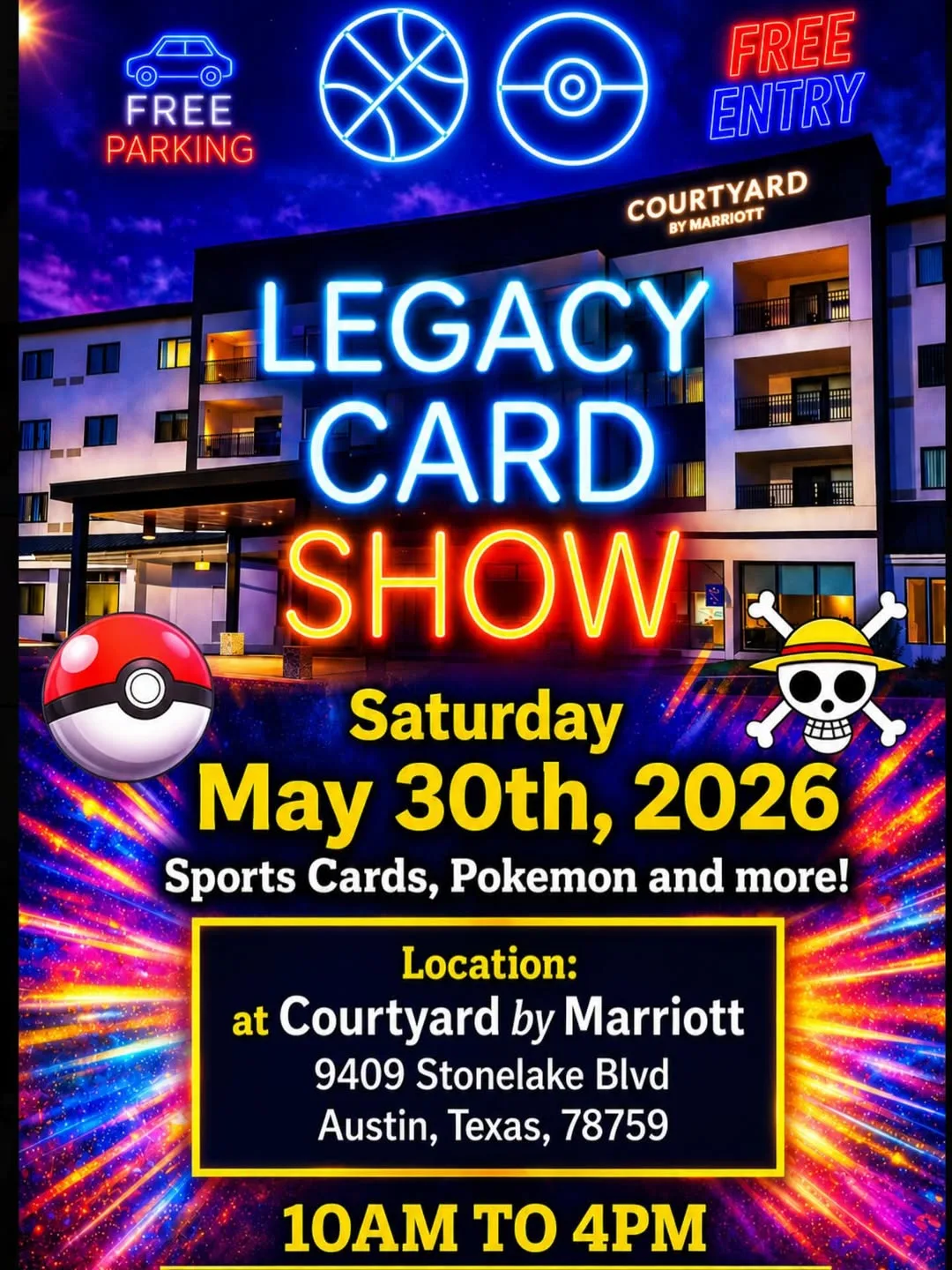 Legacy Card Show - Saturday May 30, 2026