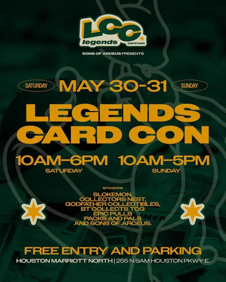 Legends Card Con information
