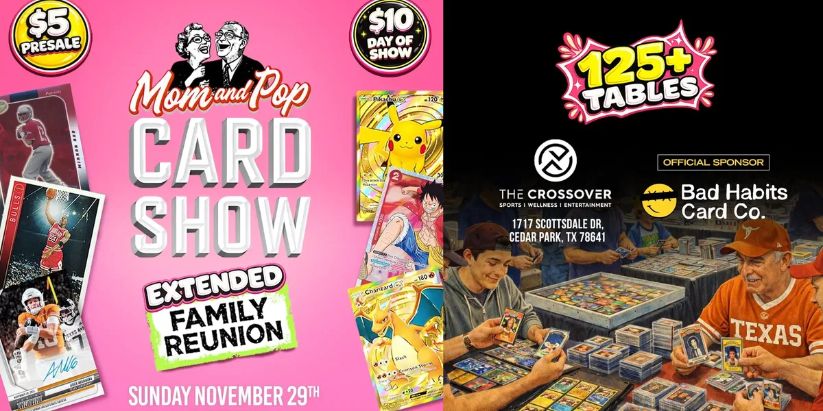 Mom and Pop Card Show (The Crossover) information