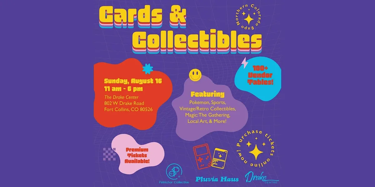 Northern Colorado Cards and Collectibles Expo - Sunday, August 16, 2026