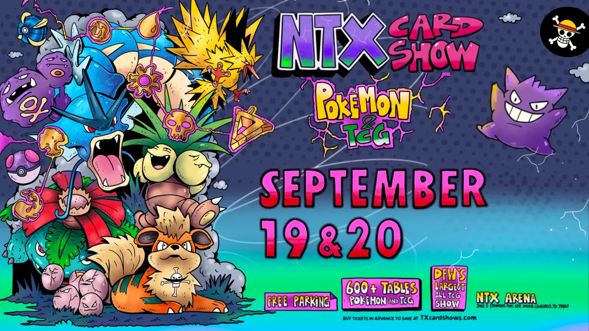 NTX Card Show - Saturday, September 19 & Sunday, September 20, 2026