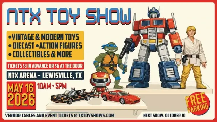 NTX Toy Show information
