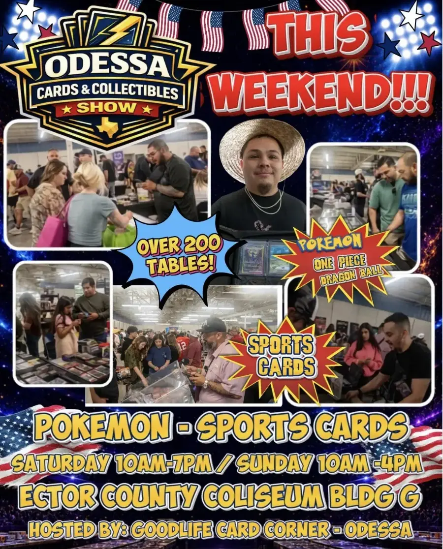 Odessa Cards & Collectibles Show information