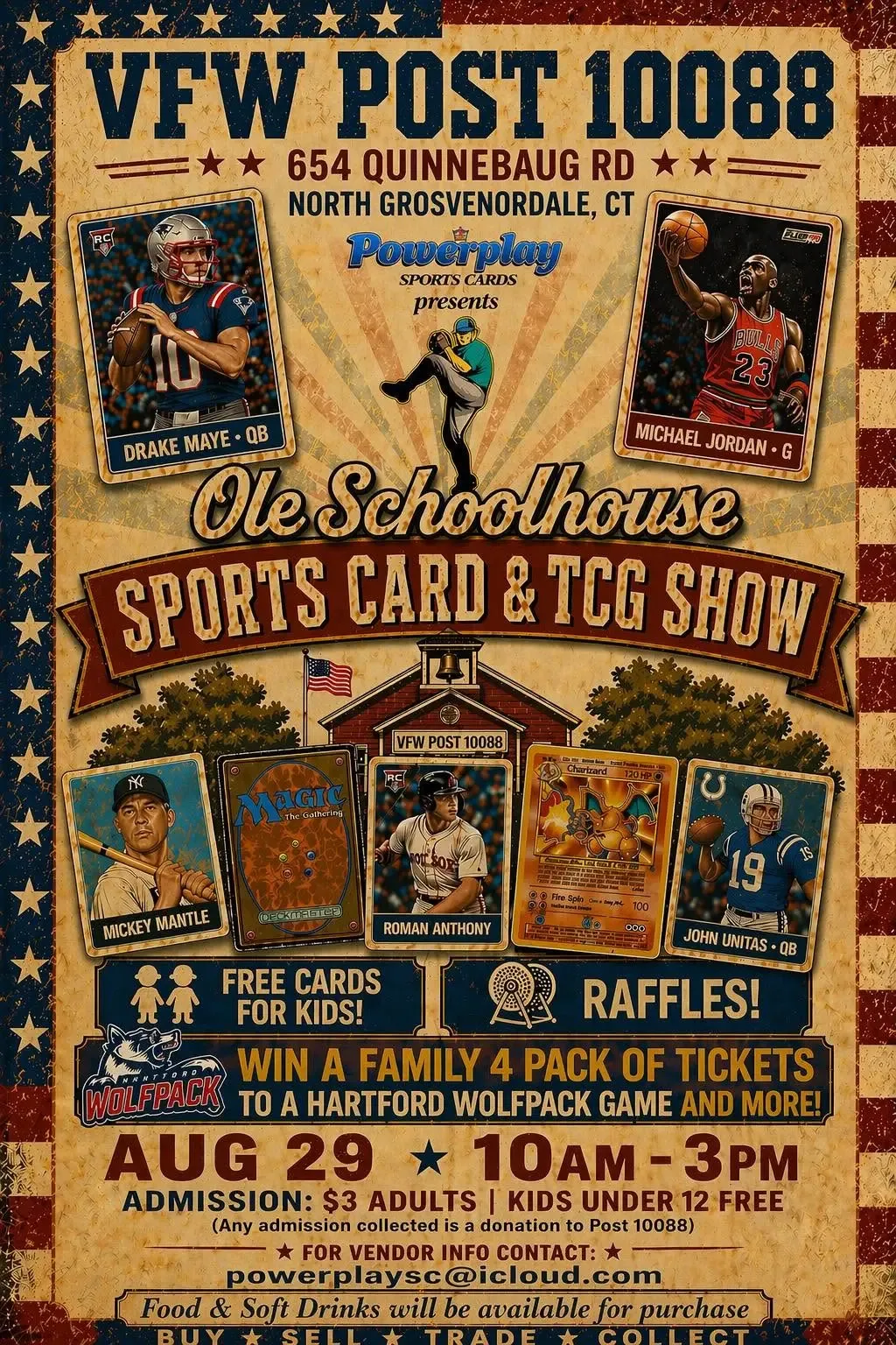 Ole Schoolhouse Sports Card & TCG Show - Saturday, August 29, 2026