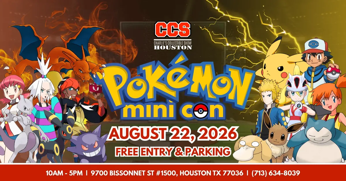 Pokémon Mini Con - Saturday, August 22, 2026