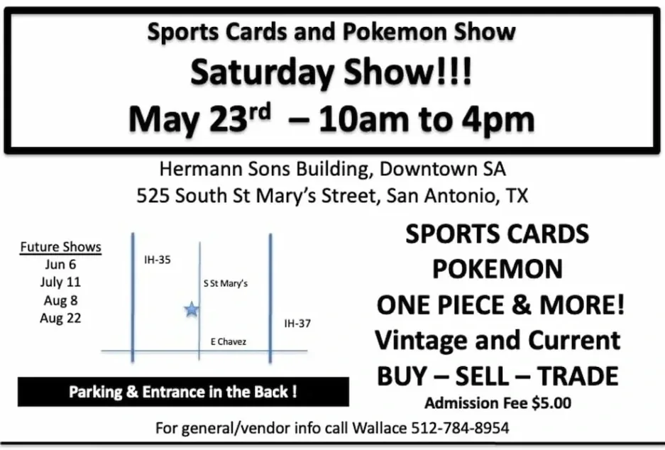 SA Collectors Expo - May 23, 2026