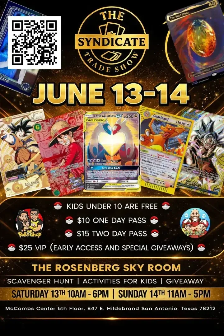 San Antonio Syndicate Trade Show - Saturday June 13 and Sunday June 14, 2026