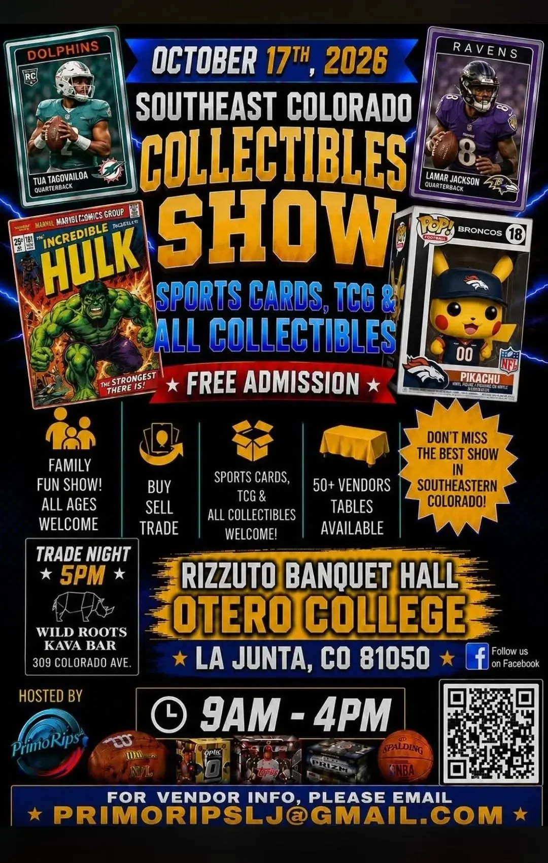Southeast Colorado Collectibles Show - Saturday, October 17, 2026