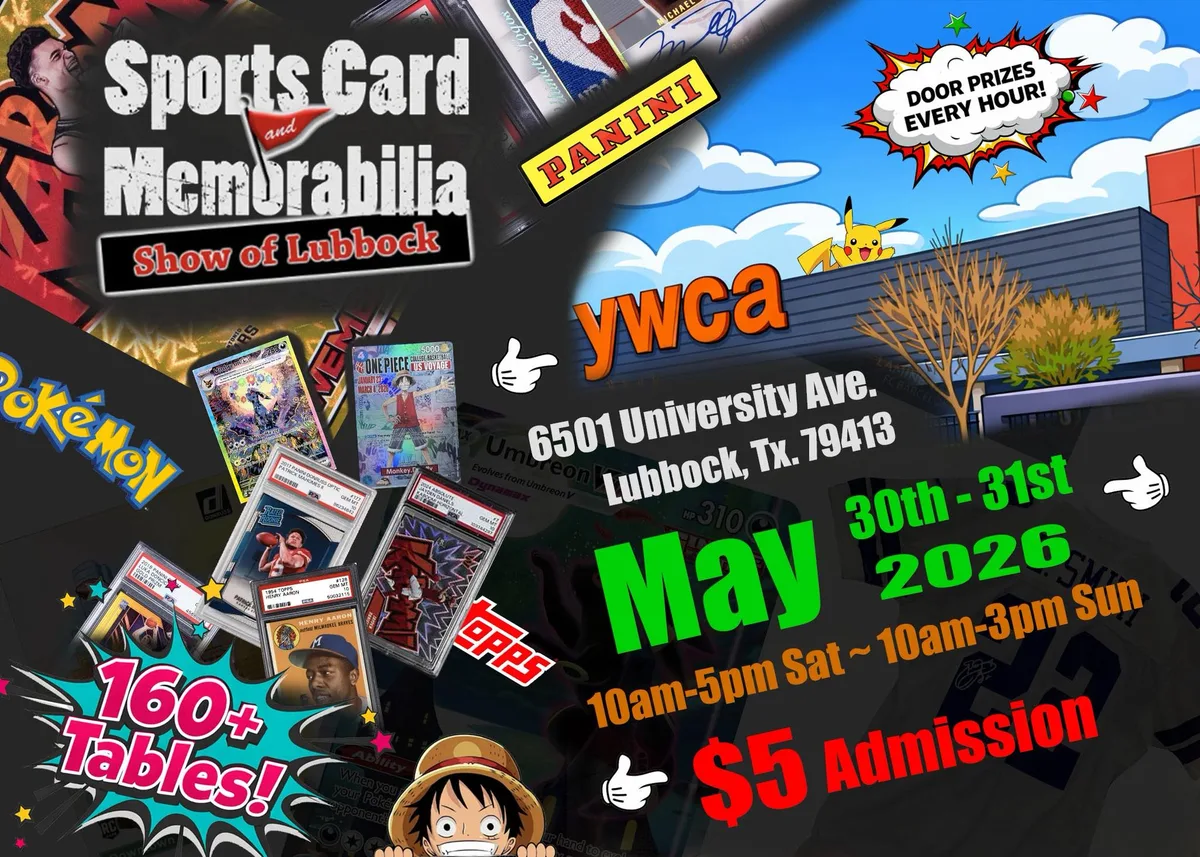 Sports Card & Memorabilia Show of Lubbock information