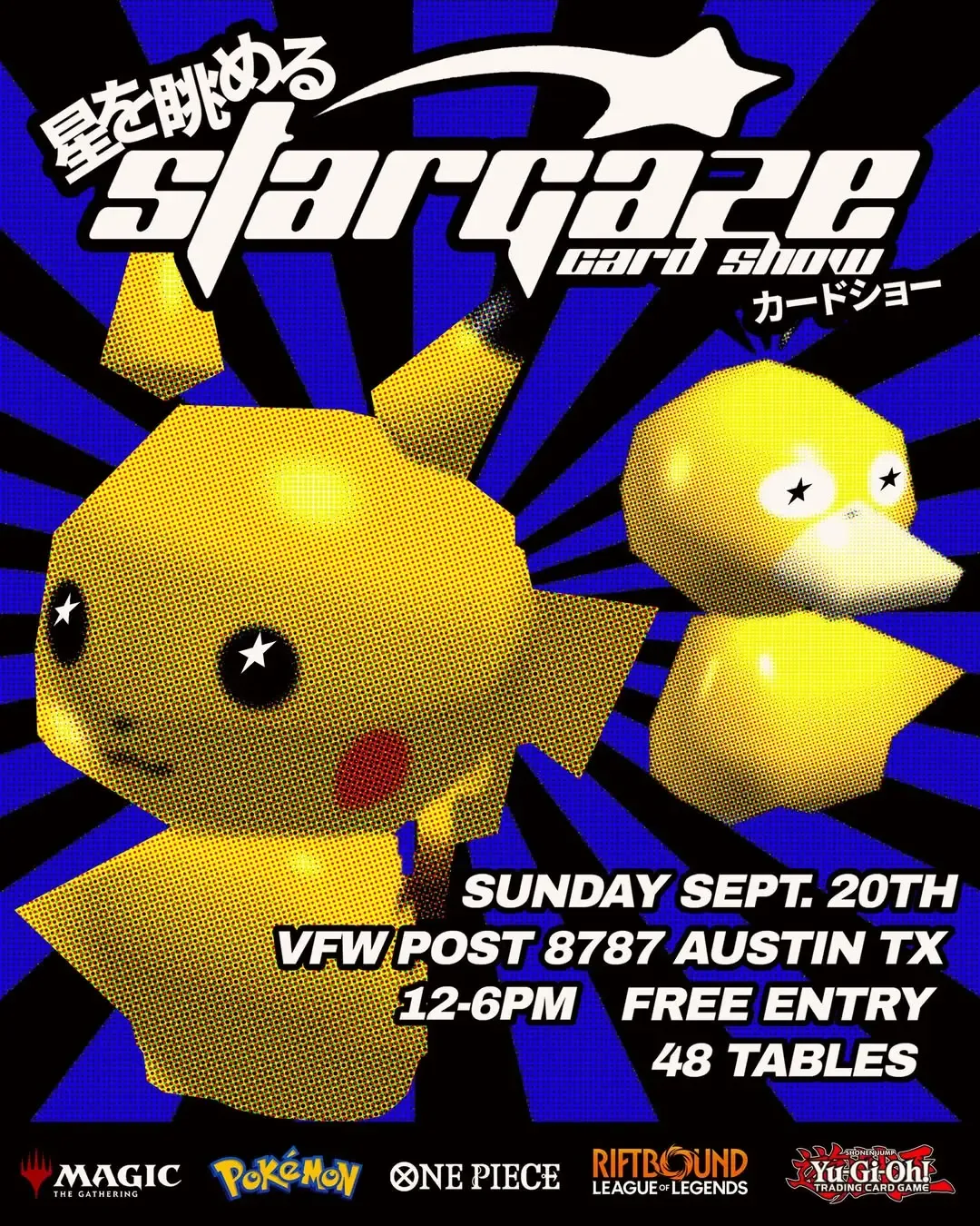 Stargaze Card Show - Sunday, September 20, 2026