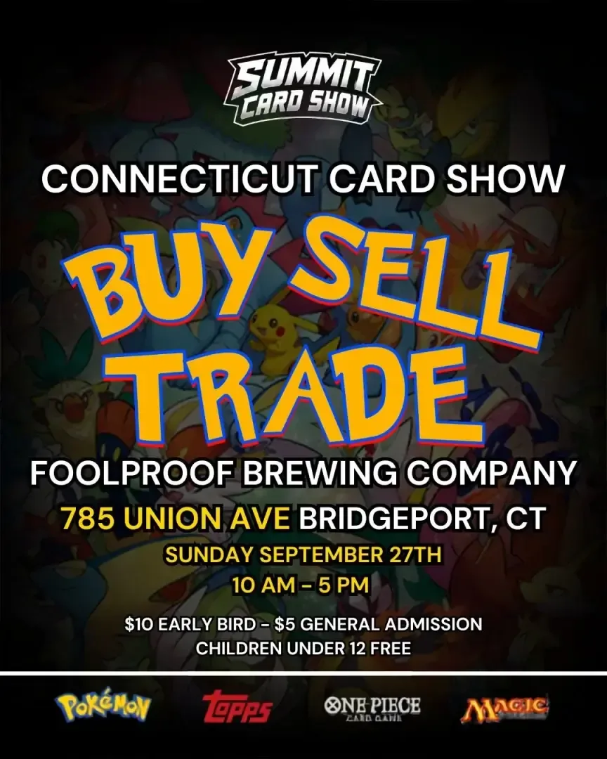Summit Card Show (Bridgeport) - Sunday, September 27, 2026