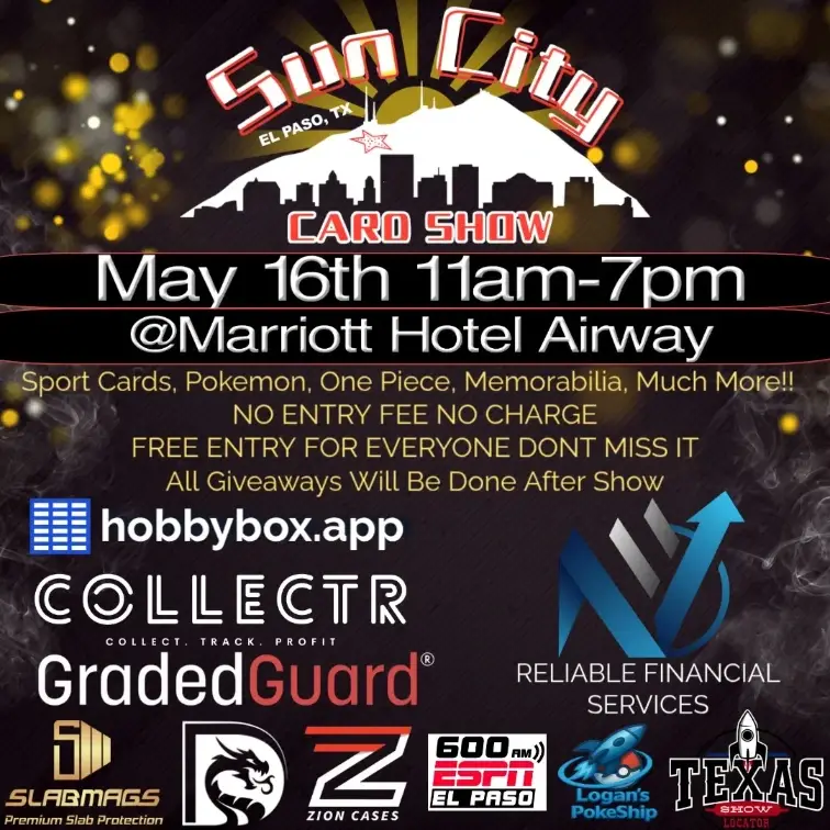Sun City Card Show - May 16, 2026