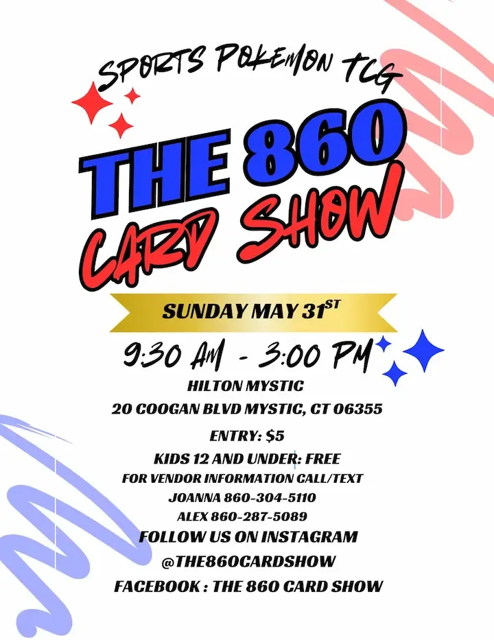 The 860 Card Show information