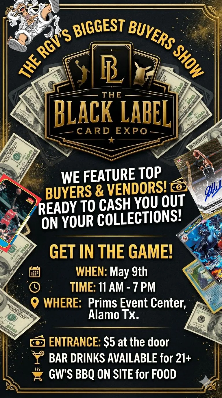 The Black Label Card Expo information