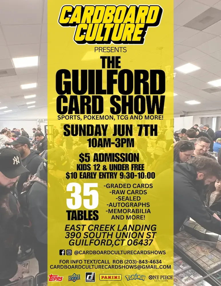 The Guilford Card Show information